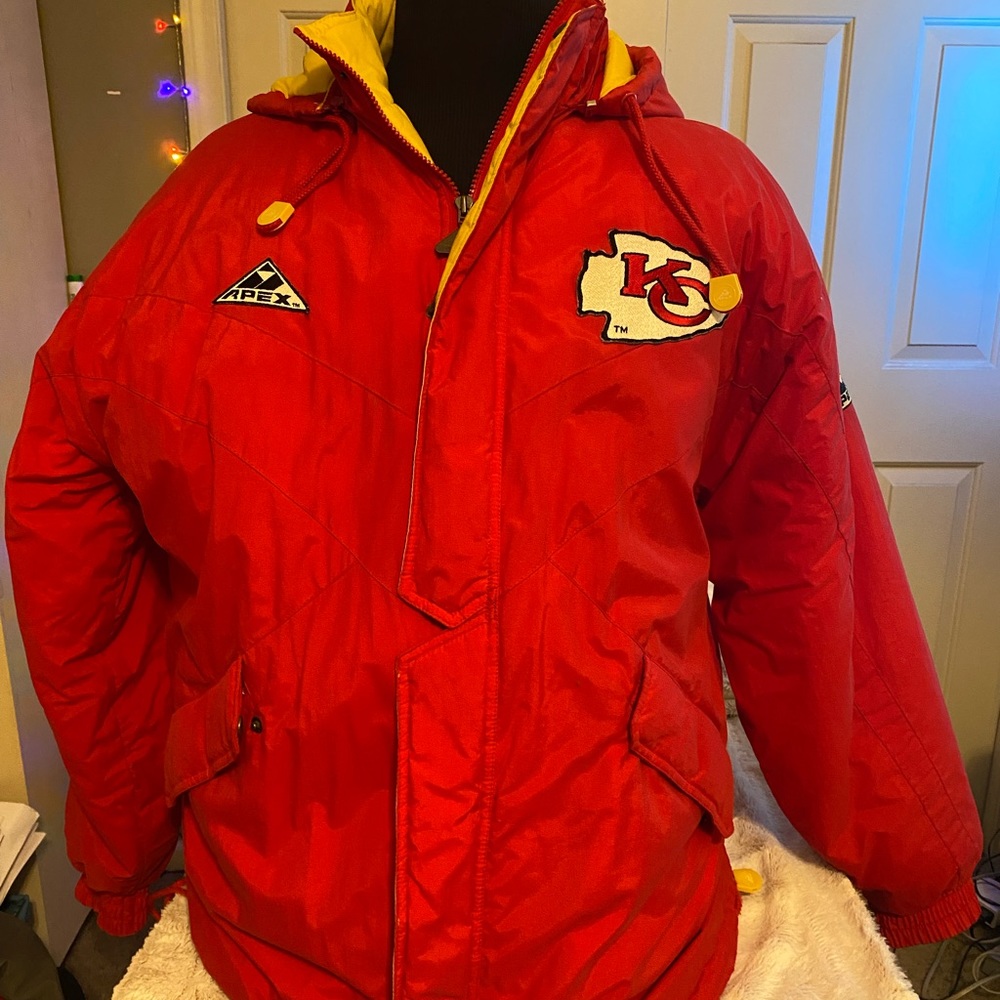 Vintage Kansas City Chiefs Jacket Pro Line Apex One Size L Jacket Coat